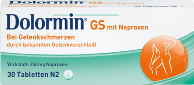 DOLORMIN GS mit Naproxen Tabletten