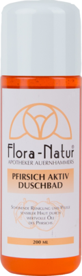 PFIRSICH AKTIV Duschbad Flora Natur