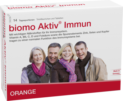 BIOMO Aktiv Immun Trinkfl.+Tab.14-Tages-Kombi