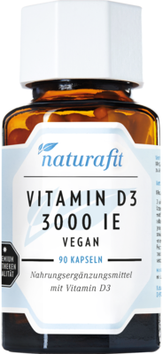 NATURAFIT Vitamin D3 3000 I.E. Kapseln