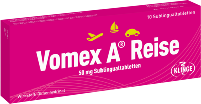 VOMEX A Reise 50 mg Sublingualtabletten