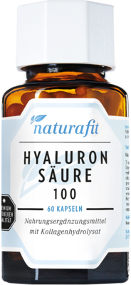 NATURAFIT Hyaluronsäure 100 Kollagenhydrolysat 350