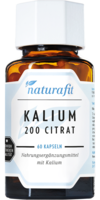 NATURAFIT Kalium 200 Citrat Kapseln