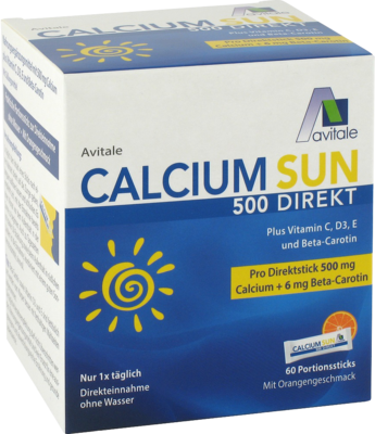 CALCIUM SUN 500 Direkt Portionssticks