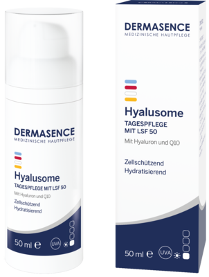 DERMASENCE Hyalusome Tagespflege mit LSF 50